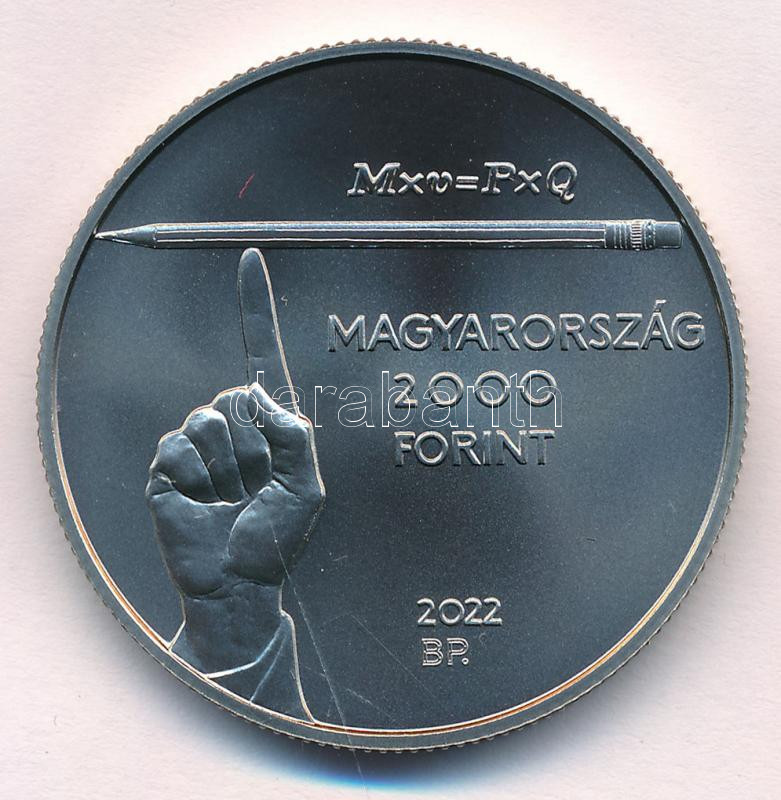 2022. 2000Ft Cu-Ni 'Milton Friedman' kapszulában T:BU - Image 2