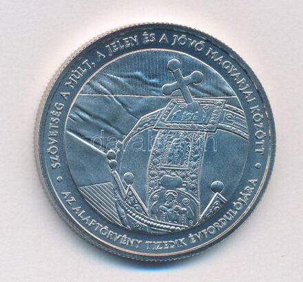 2021. 2000Ft Cu-Ni 'Az Alaptörvény 10. évfordulója' T:BU