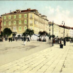 1912 Zadar, Zara; street view - from postcard booklet (EK)