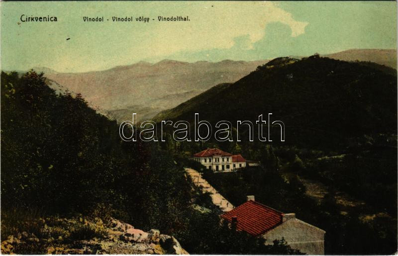 1909 Crikvenica, Cirkvenica; Vinodol völgy / valley