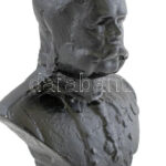 Jelzés nélkül: Ferenc József. Festett bronz, kopásokkal, m: 12,5 cm - Image 2