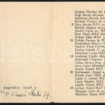 P. Tímár Máté (1895-1971) lelkipásztor aláírása Manréza emléklapon - Image 2