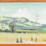 Sárkány Gyula (1887-1962): Tájkép. Olaj, vászon, jelzett, 26x38cm