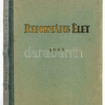 1942 Református Élet 1-46. szám. Majdnem teljes évfolyam. Szerk.: Ravasz László, Muraközy Gyula. Félvászon-kötésben, kopott borítóval és kissé sérült gerinccel, egy lap kijár, egy lap sérült, lyukas. - Image 2