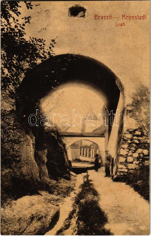 Brassó, Kronstadt, Brasov; Árokmente / Graft. No. 131. (fl)