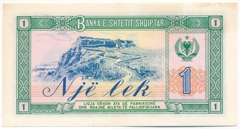 Albánia 1964. 1L 'ZZ 370479' T:II Albania 1964. 1 Lek 'ZZ 370479' C:XF Krause P#33