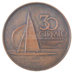 2009. '30 cirkáló Balatonalmádi / Almádi Kupa III. helyezett 2009' kétoldalas bronz díjérem (60mm) T:2
