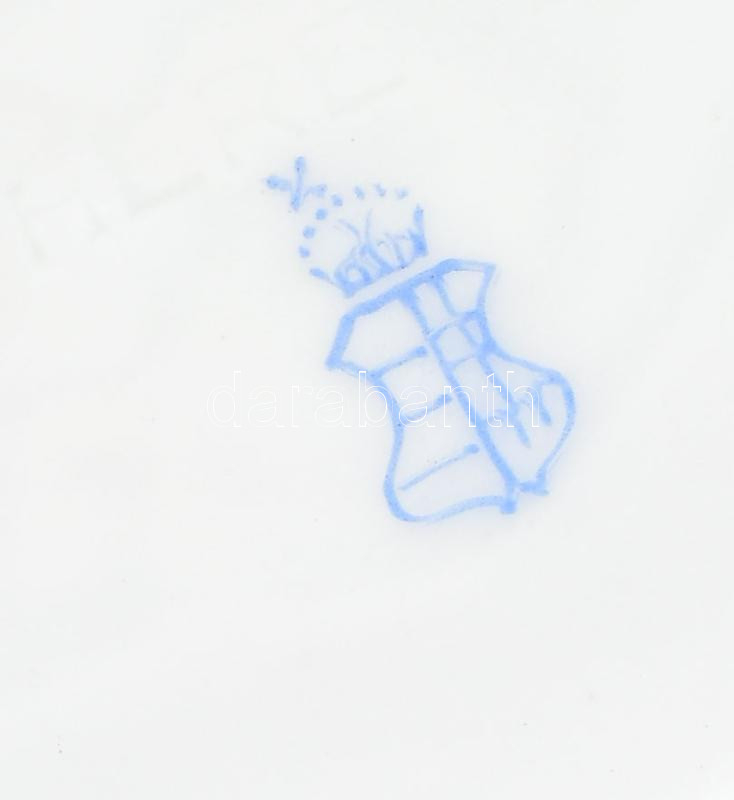 Herendi Óherendi csupor. Kézzel festett, jelzett, minimális lepattanással d: 11 cm, m: 7 cm - Image 3