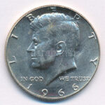 Amerikai Egyesült Államok 1966. 1/2$ Ag 'Kennedy' T:1- USA 1966. 1/2 Dollar Ag 'Kennedy' C:AU Krause KM#202a