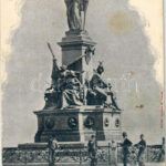 1899 (Vorläufer) Arad, A 13 vértanú szobra. Bloch H. kiadása / martyrs' monument (fl)