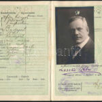 1930 Bp., A Magyar Királyság által kiállított fényképes útlevél / Hungarian passport