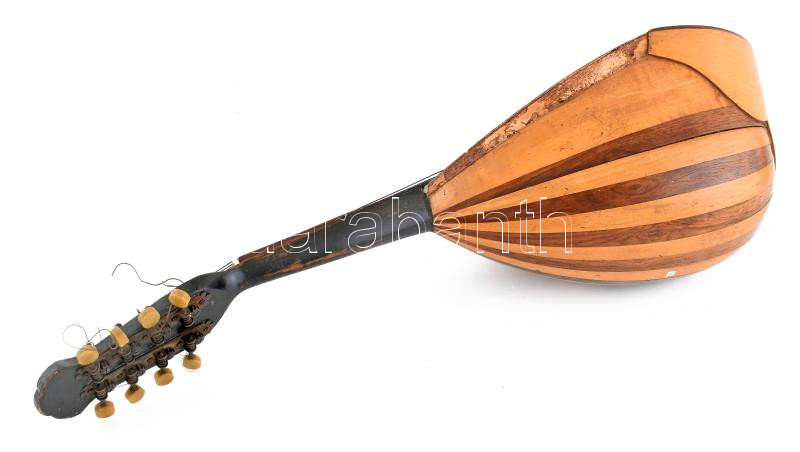 Fratelli umberto mandolin, kopott, sérült, h: 60 cm - Image 2