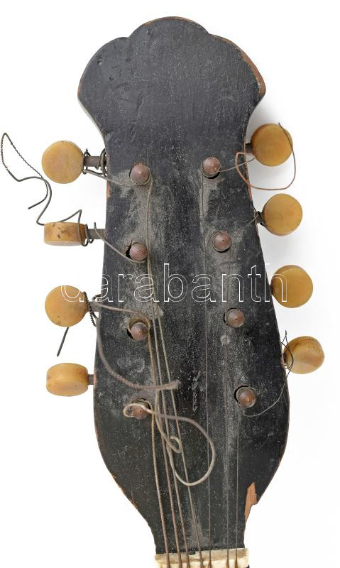 Fratelli umberto mandolin, kopott, sérült, h: 60 cm - Image 4