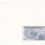 Norvégia 1977. 10K felbélyegzett borítékban, bélyegzéssel T:I Norway 1977. 10 Kroner in envelope with stamp and cancellation C:UNC - Image 2
