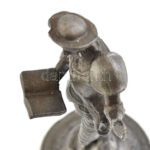 Don Quijote. Fém figura, orosz jelzéssel. 19 cm - Image 2