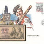Csehszlovákia 1960. 10K felbélyegzett borítékban, bélyegzéssel T:I Czechoslovakia 1960. 10 Korun in envelope with stamp and cancellation C:UNC
