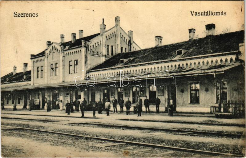 1929 Szerencs, vasútállomás (EK)