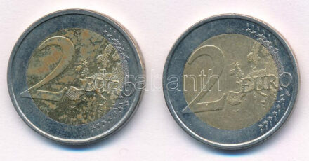 Finnország 2011-2013. 2E 2xklf forgalmi emlékkiadás T:1- patina Finland 2011-2013. 2 Euro 2xdiff circulating commemorative issues C:AU patina