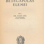 Dr. Puky Pál: A betegápolás elemei. Bp., én. (cca. 1920.), Kir. M.Egyetemi Nyomda. Kiadói papírkötésben, sérült. - Image 2