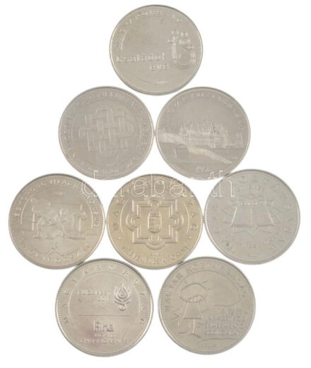 2005. 50Ft '15 éves a Nemzetközi Gyermekmentő Szolgálat' + 2006. 50Ft '1956' + 2007 50Ft '50 éves a Római Szerződés' + 2015. 50Ft 'Nemzeti és történelmi emlékhelyek' + 2016. 50Ft 'Hetvenéves a Forint' + 2017. 50Ft 'Fina World