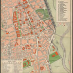2 db térkép 1939-ből: Kassa város, Budapest-Kassa. terv Bodnár Gyula 24x23 cm - Image 2