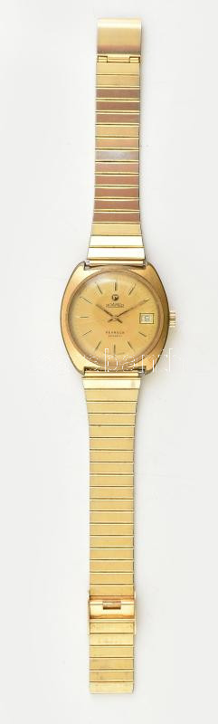 Roamer Searock automata férfi karóra, dátum funkcióval, másodpercmutatóval, sorszámozott, fém szíjjal, működik, d: 35 mm - Image 2