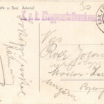 1915 Fortezza, Franzensfeste (Südtirol); Bahnhof / railway station, train, locomotive + 'K.u.k. Etappenstationskommando' (EK) - Image 2