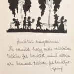 1942 Régi bőrkötéses emlékkönyv sok szöveges bejegyzéssel