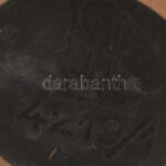 Német retró váza, jelzett, hibátlan, m: 25 cm - Image 2