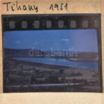 1951 Tihanyi tájképek, 4 b diapozitív, 5×4,5 cm