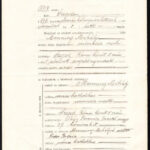 1922 Szeged, születési anyakönyvi kivonat, 10+5 K okmánybélyeggel