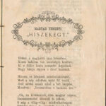 1872 Magyar Nemzeti 'Hiszekegy'. Pest-Bécs, Deutsch Testvérek-ny., 16 p. - Image 2