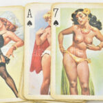 Retró erotikus, pin-up franciakártya, 2 pakli - Image 2