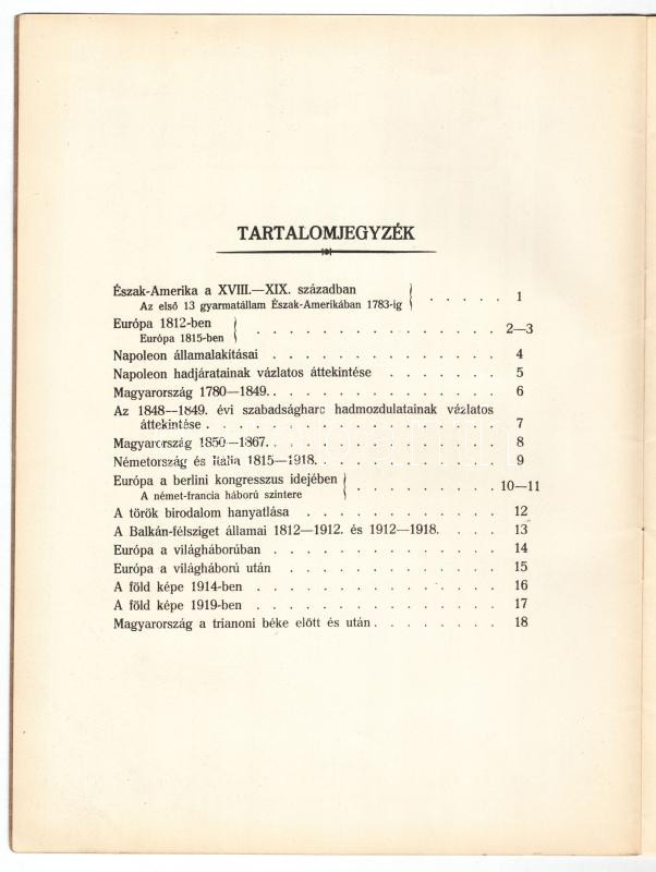Barthos-Kurucz Történelmi Atlasz, legújabb kor, jó állapotban, 18p - Image 2