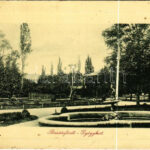 1911 Buziásfürdő, Baile Buzias; Gyógykert. W.L. Bp. 2046. / spa, park (kopott sarkak / worn corners)