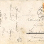1934 Hajdúszoboszló, Gyógyfürdő, fürdőzők + 'COP - DEBRECEN - BUDAPEST 19 D' vasúti mozgóposta bélyegző (r) - Image 2