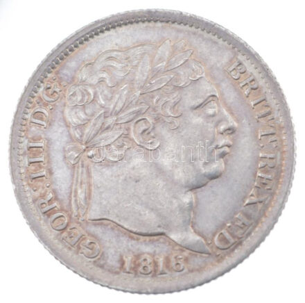Nagy-Britannia 1816. 1Sh Ag 'III. György' kisméretű (5,72g/24mm) T:1- Great Britain 1816. 1 Shilling Ag 'George III' small size (5,72g/24mm) C:AU