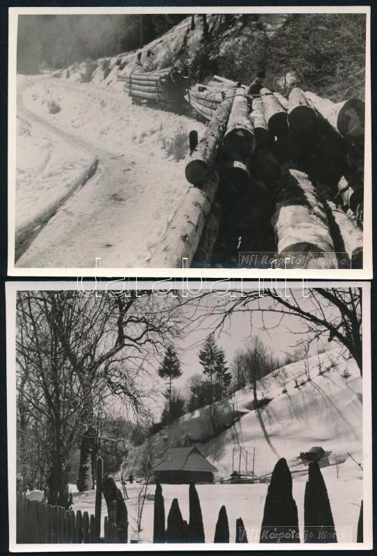 cca 1939 Kárpátalja kincse, 6 db MFI fotó, 8,5×11,5 cm - Image 2