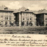 1902 Budapest XIV. M. kir. állami felső építőipari iskola. Kohn Simon kiadása. Thököly út 74.