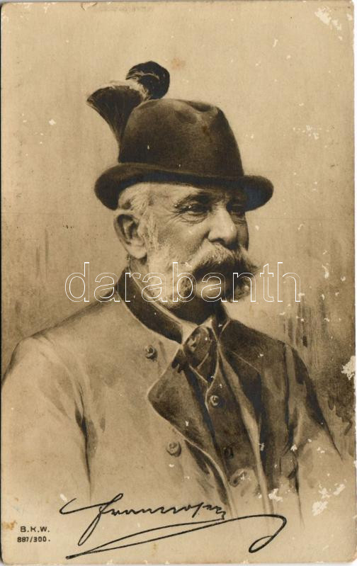 Franz Josef I / Franz Joseph I of Austria. B.K.W. 887/300. (fl)