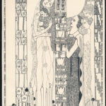 Kozma Lajos (1884-1948): Átadás. Cinkográfia, papír, jelzett a cinkográfián, körbevágott, 19,5×16,5 cm