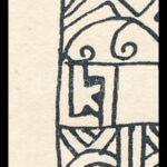 Kozma Lajos (1884-1948): Testek. Cinkográfia, papír, jelzett a cinkográfián, körbevágott, 19,5×16,5 cm - Image 2