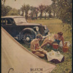 1959 Balatoni Camping, képes, rajzos ismertetőfüzet, jó állapotban, 60p