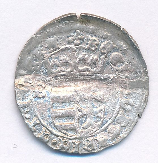 1440-1444. Denár Ag 'I. Ulászló' (0,95g) T:3 Huszár: 605., Unger I.: 470.