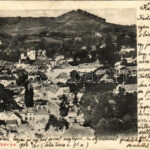 1904 Selmecbánya, Schemnitz, Banská Stiavnica; látkép. Joerges Á. Özv. és Fia kiadása / general view (Rb)