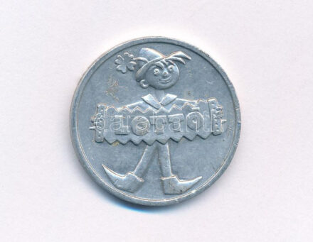 ~1960. 'Lottó - Minden héten szerencse' Al Lottó zseton T:2