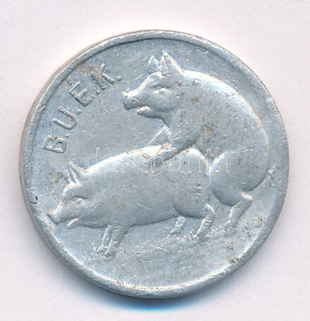 ~1970. 'B.U.É.K. Kabala' Al szerencsepénz T:2- ph, karc