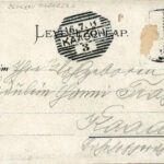 1901 Miskolc, Diósgyőri várrom. Gedeon András kiadása. Art Nouveau, floral, litho (szakadás / tear) - Image 2