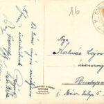 1935 Somoskőújfalu, Somoskői vár (Hrad Somoska) + 'SOMOSKŐÚJFALU - BUDAPEST 22 A' vasúti mozgóposta bélyegző - Image 2