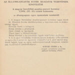 1956 Forradalmi Munkás Paraszt kormány rendeletei 32 p szakadásokkal - Image 2